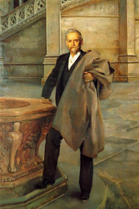 Portrait of Richard Morris Hunt, John Singer Sargent, oil on canvas, 1895. © Biltmore Estate, Asheville, North Carolina. Credit: RMHP 