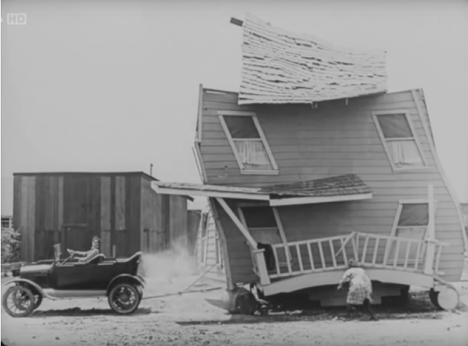La maison démontable [One week], un film de Buster Keaton, 1920